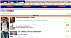 Desktop Screenshot of funeasyenglish.com